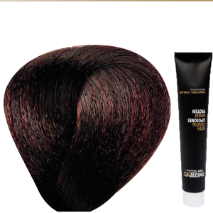 4.56 VIBRANT COLOR MAHOGANY RED BROWN