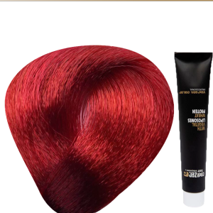 8.6 VIBRANT COLOR DEEP RED LIGHT BLONDE