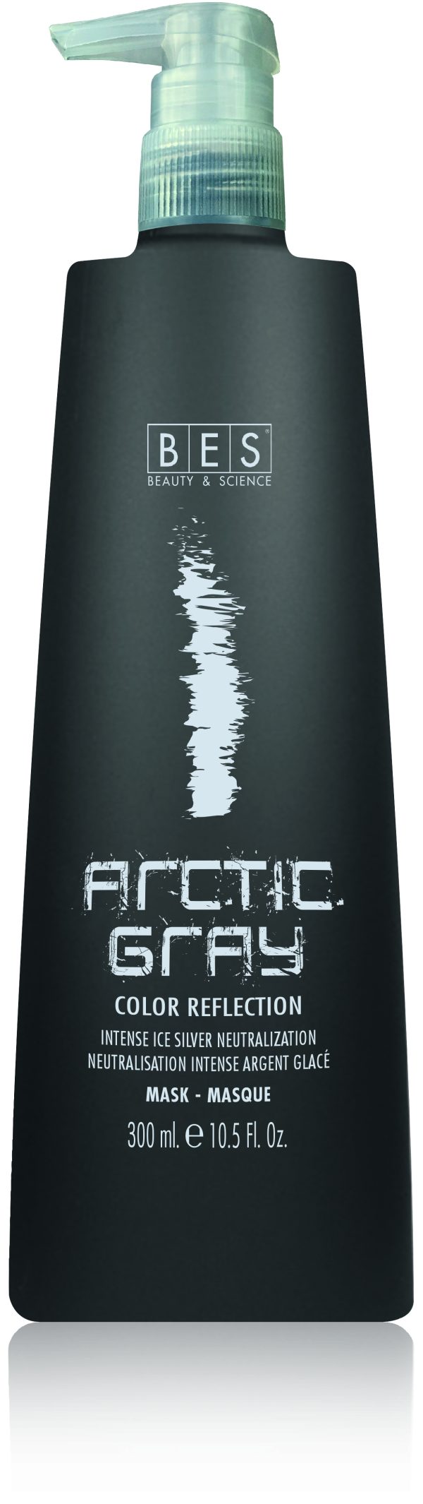 ARCTIC GRAY ICE COLORED MASK BES 300ML