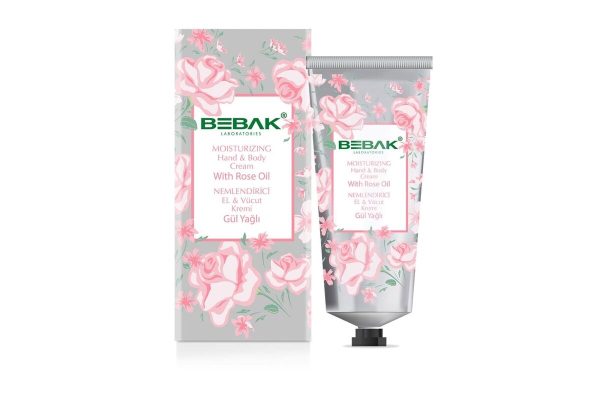 HAND CREAM WITH ROSE EXTRACT MOISTURIZIN