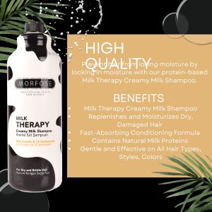 MILK THERAPY SHAMPOO 1000ML MORFOSE NEW