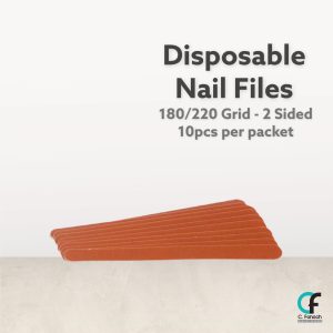 NAIL FILES DISPSOABLE 10PCS 180/220 GRID