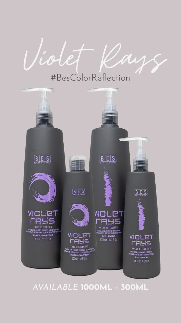 VIOLET RAYS COLORED MASK BES 300ML - Image 6