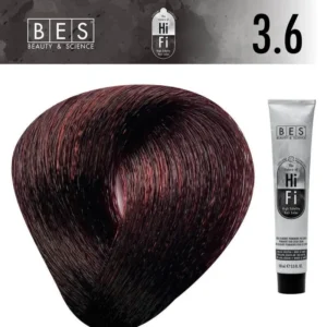 3.6 BES HIFI COLOR DARK DEEP RED BROWN