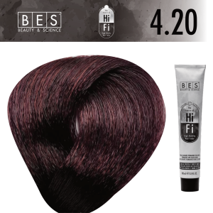 4.20 BES HIFI COLOR VIOLET BROWN