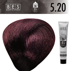 5.20 BES HIFI COLOR LIGHT VIOLET BROWN