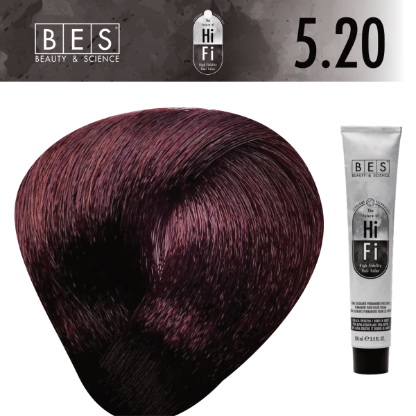 5.20 BES HIFI COLOR LIGHT VIOLET BROWN
