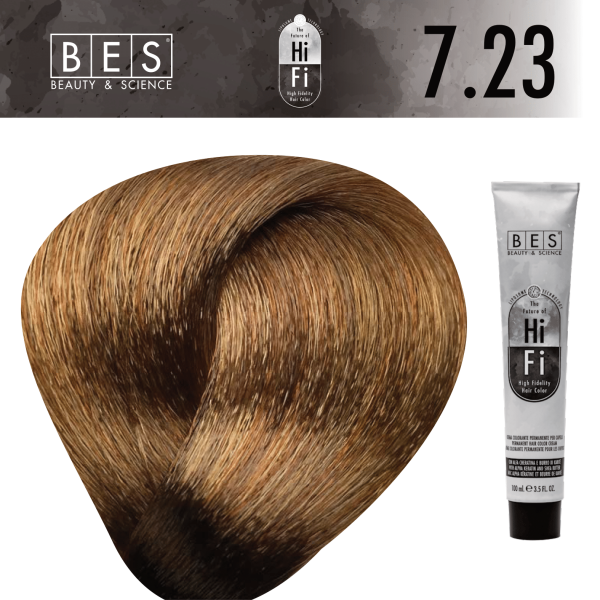 7.23 BES HIFI COLOR VIOLET GOLDEN BLONDE