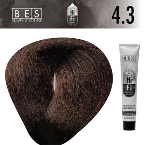 4.3 BES HIFI COLOR GOLDEN BROWN