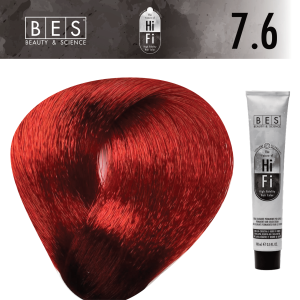 7.6 BES HIFI COLOR DEEP RED BLONDE