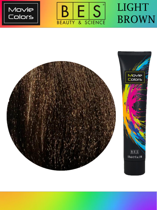 MOVIE COLOR LIGHT BROWN NEW