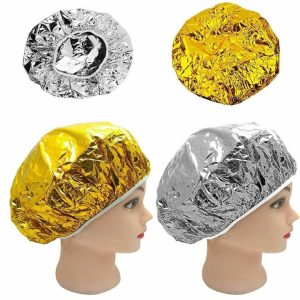 SHOWER CAP GOLD FOR TREATMENTS