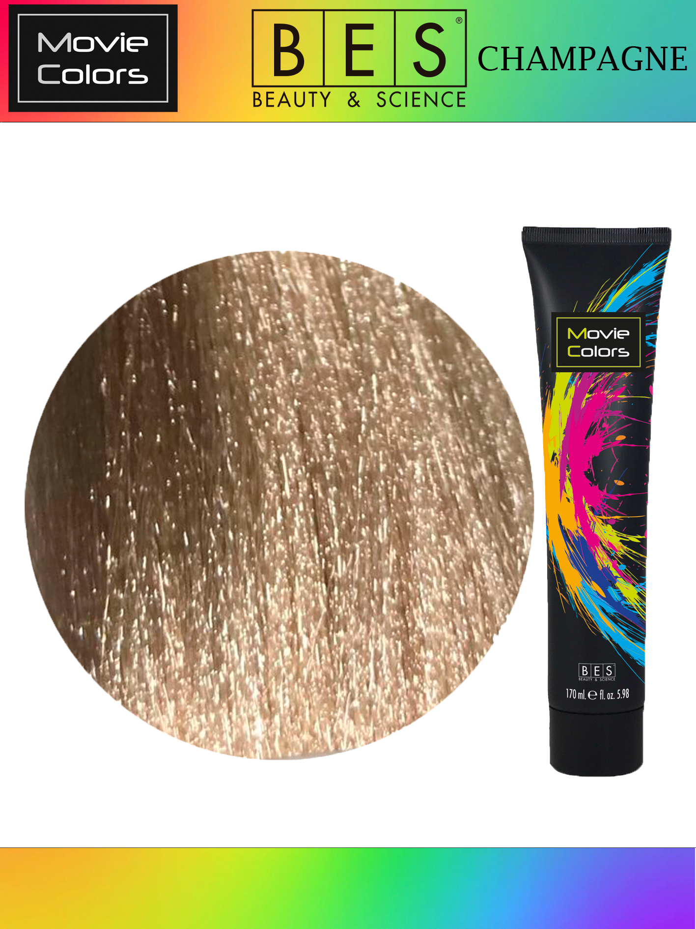 MOVIE COLOR CHAMPAGNE NEW
