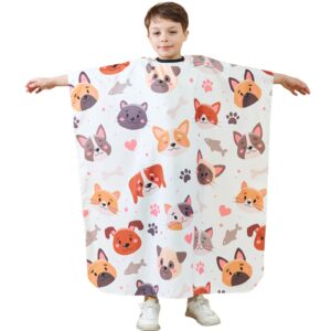 CUTTING CAPE CHILDREN DOG