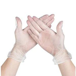 GLOVES SMALL VINYL TRANSAPRENT