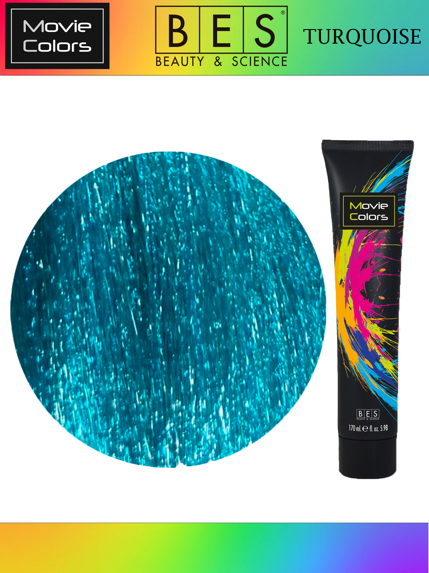 MOVIE COLOR TURQOISE NEW