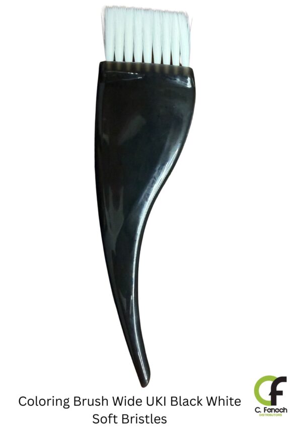 COLORING BRUSH WIDE UKI BLACK WHITE SOFT