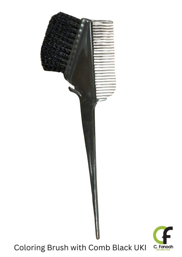 COLORING BRUSH WITH COMB BLACK UKI