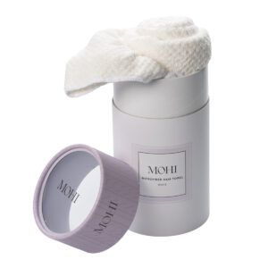 MOHI MICROFIBER HAIR TOWEL WHITE