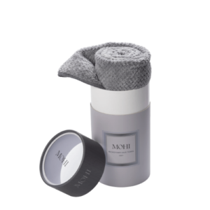 MOHI MICROFIBER HAIR TOWEL GREY