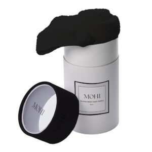 MOHI MICROFIBER HAIR TOWEL BLACK