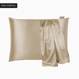 MOHI PILLOWCASE CHAMPAGNE SATIN