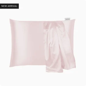 MOHI PILLOWCASE SOFT PINK SATIN