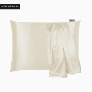 MOHI PILLOWCASE OFF WHITE SATIN