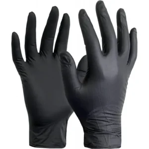 GLOVES BES BLACK LARGE NYTRILE